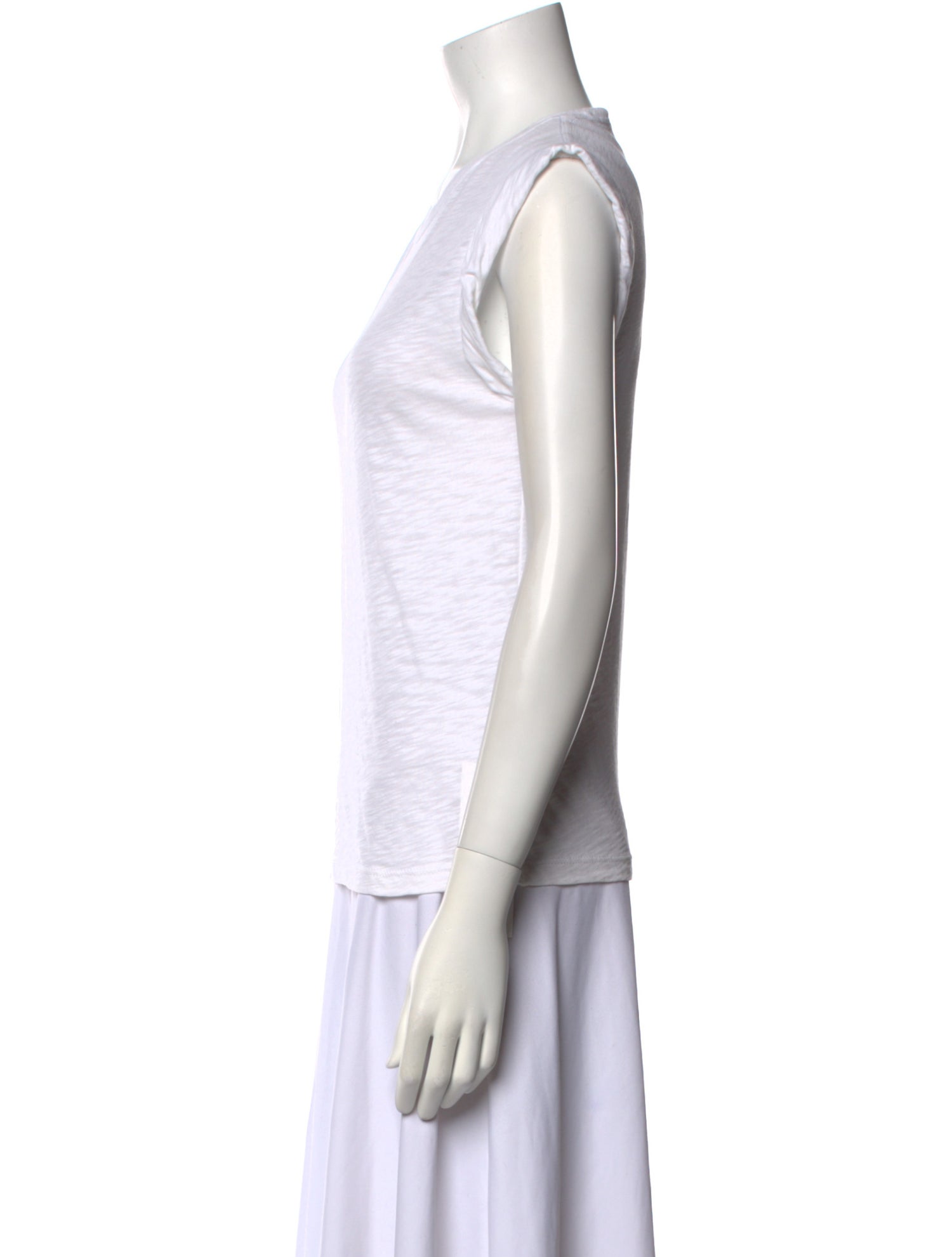 Veronica Beard Crew Neck Sleeveless Top