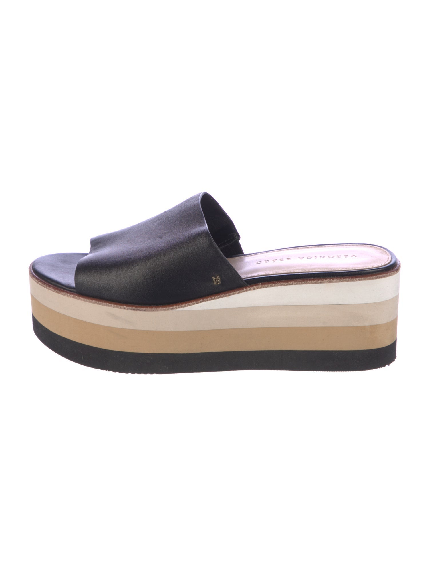Veronica Beard Leather Slides