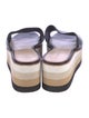 Veronica Beard Leather Slides