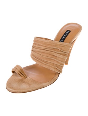 Veronica Beard Suede Slides