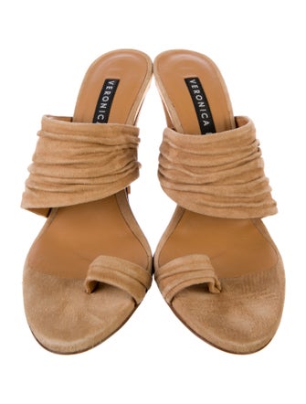 Veronica Beard Suede Slides