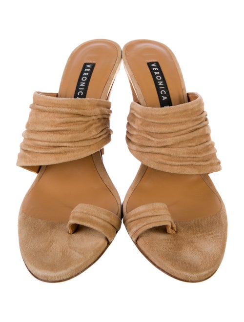 Veronica Beard Suede Slides