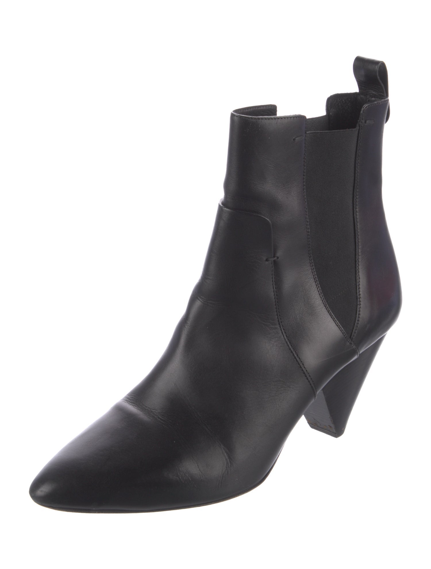 Veronica Beard Leather Chelsea Boots