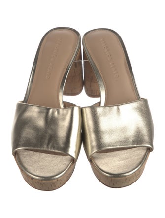 Veronica Beard Leather Slides