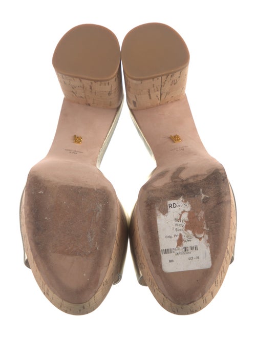 Veronica Beard Leather Slides