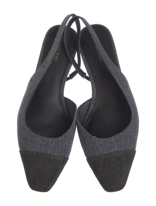 Veronica Beard Denim Slingback Pumps