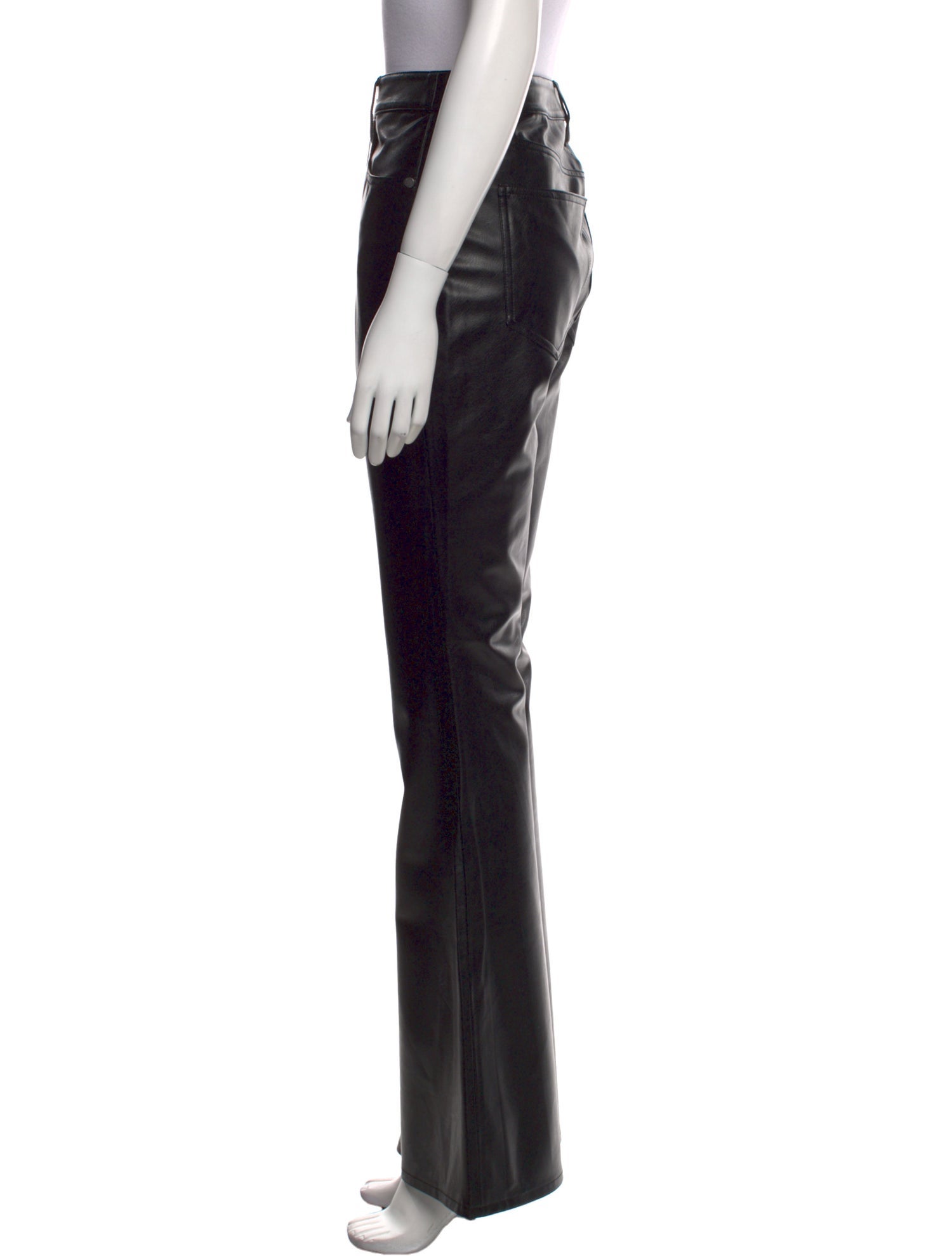 Veronica Beard Faux Leather Wide Leg Pants w/ Tags