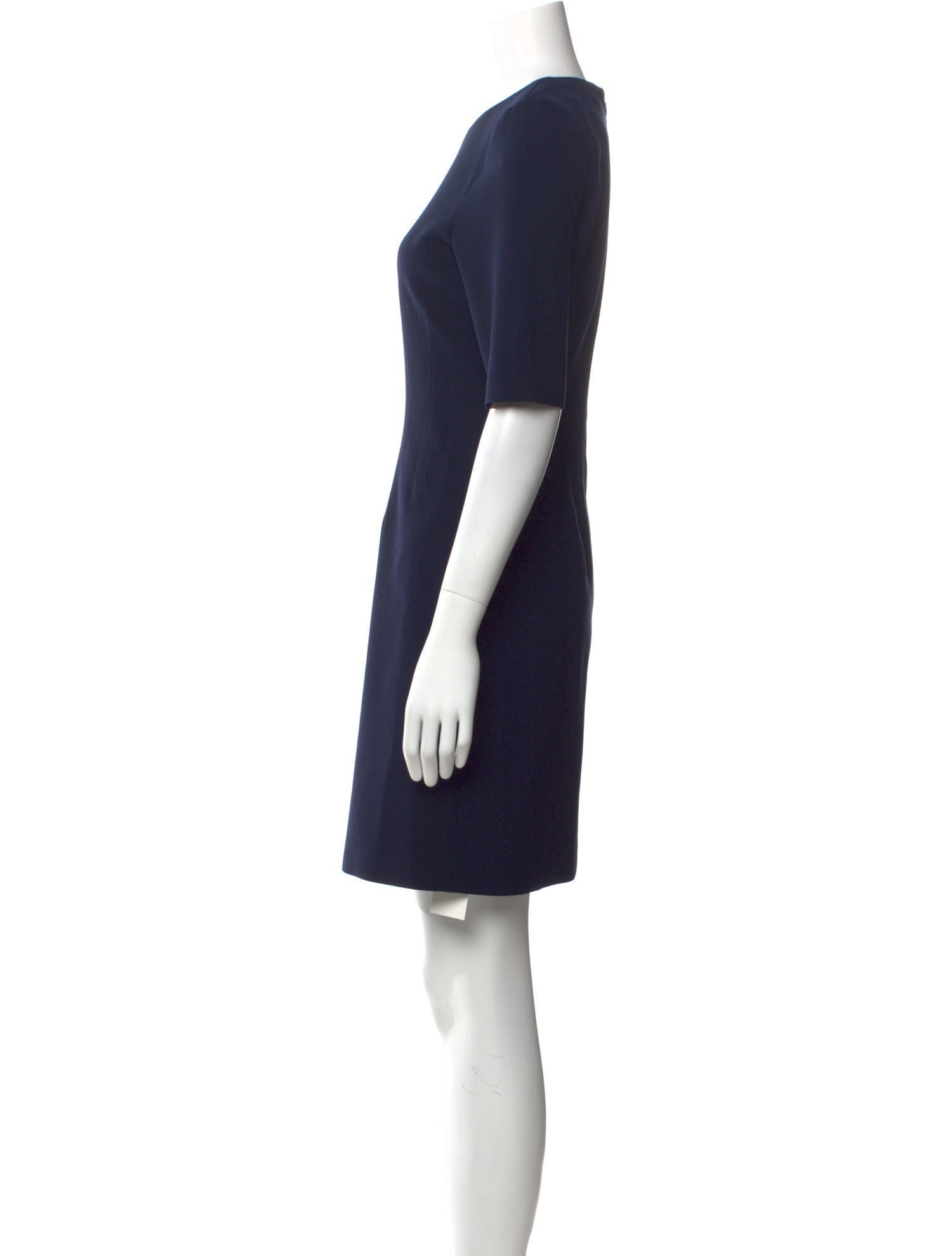 Veronica Beard Crew Neck Mini Dress