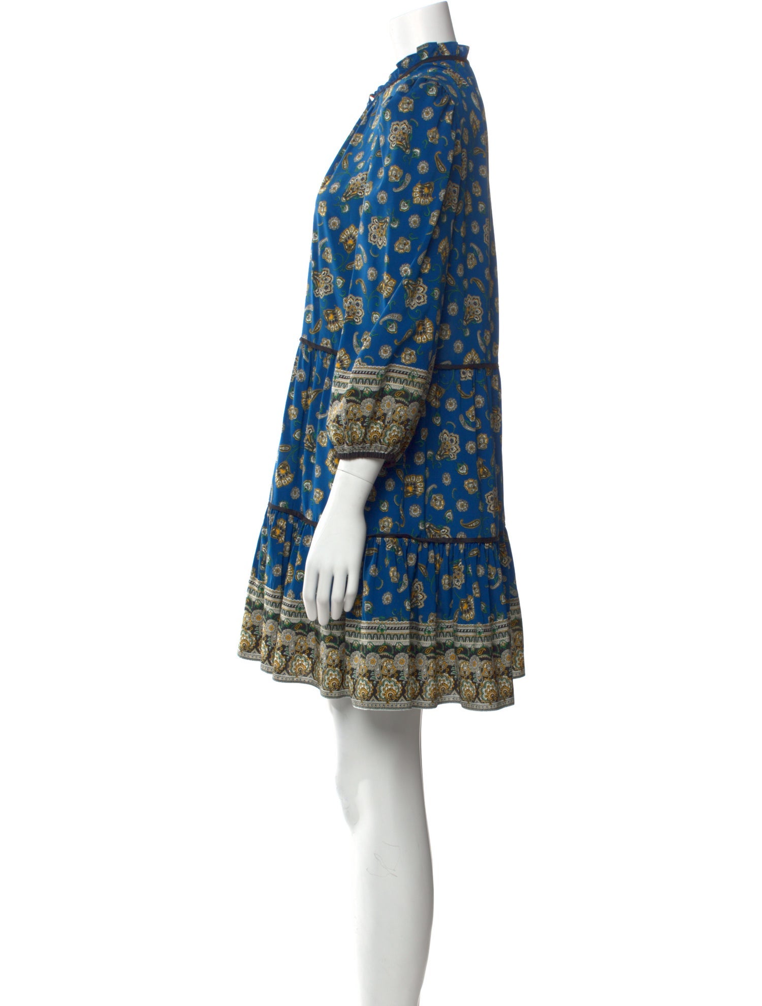 Veronica Beard Printed Mini Dress