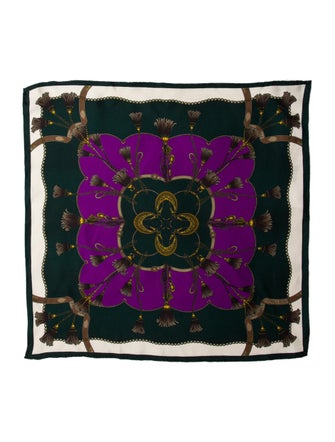 Veronica Beard Silk Printed Bandana