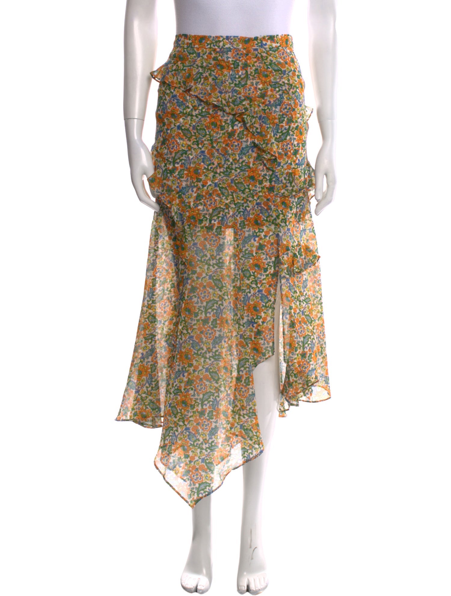 Veronica Beard Silk Long Skirt w/ Tags