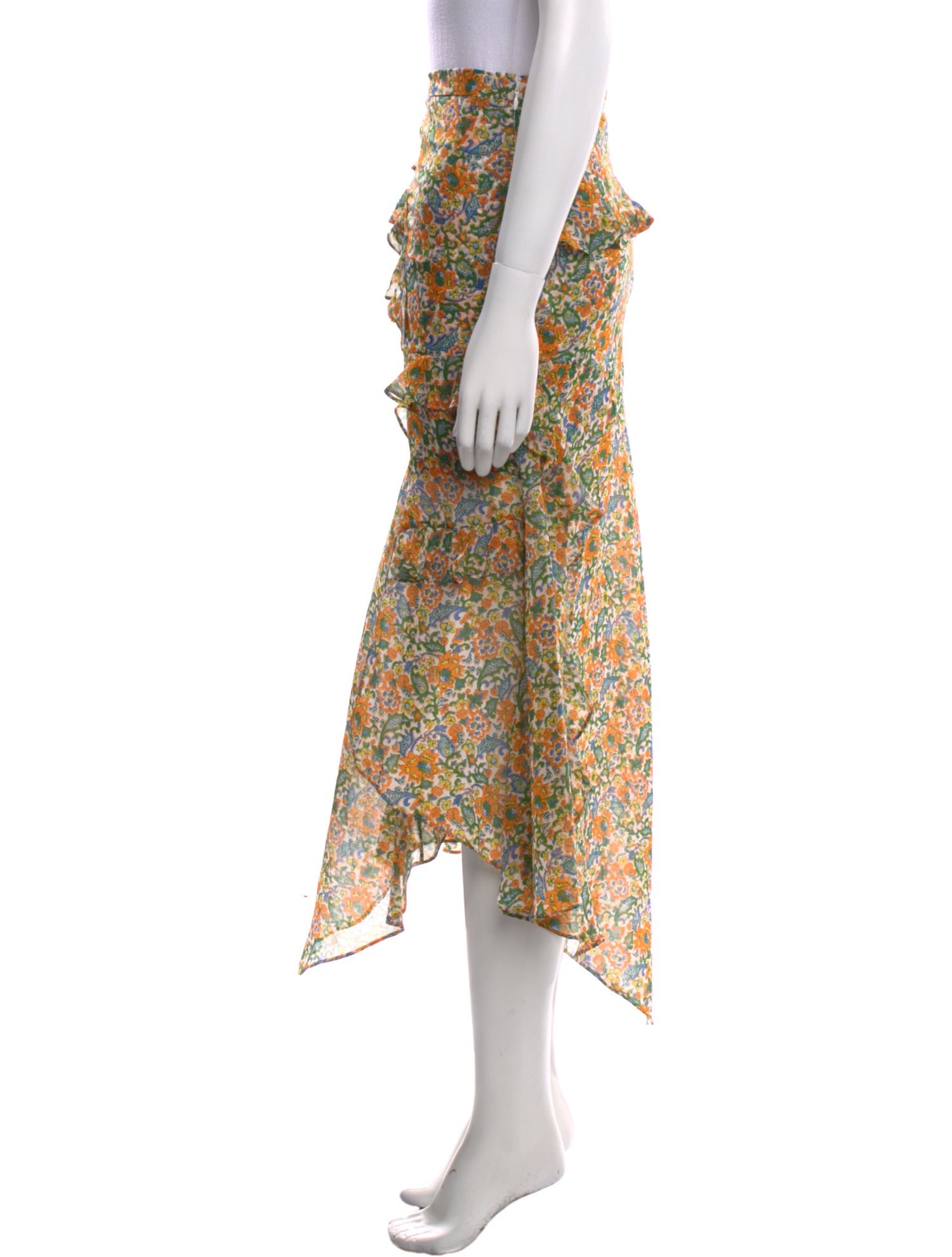 Veronica Beard Silk Long Skirt w/ Tags