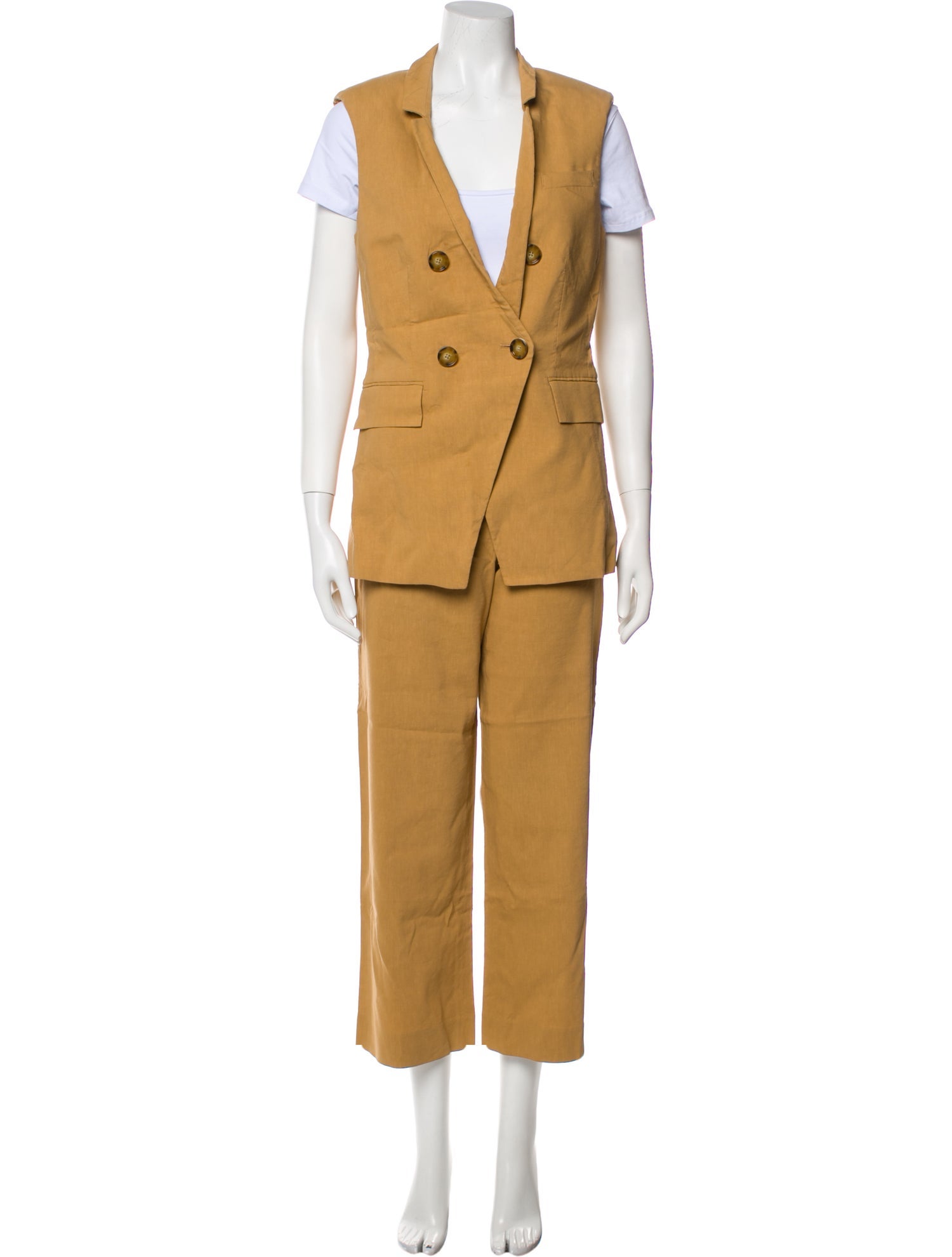 Veronica Beard Linen Pantsuit