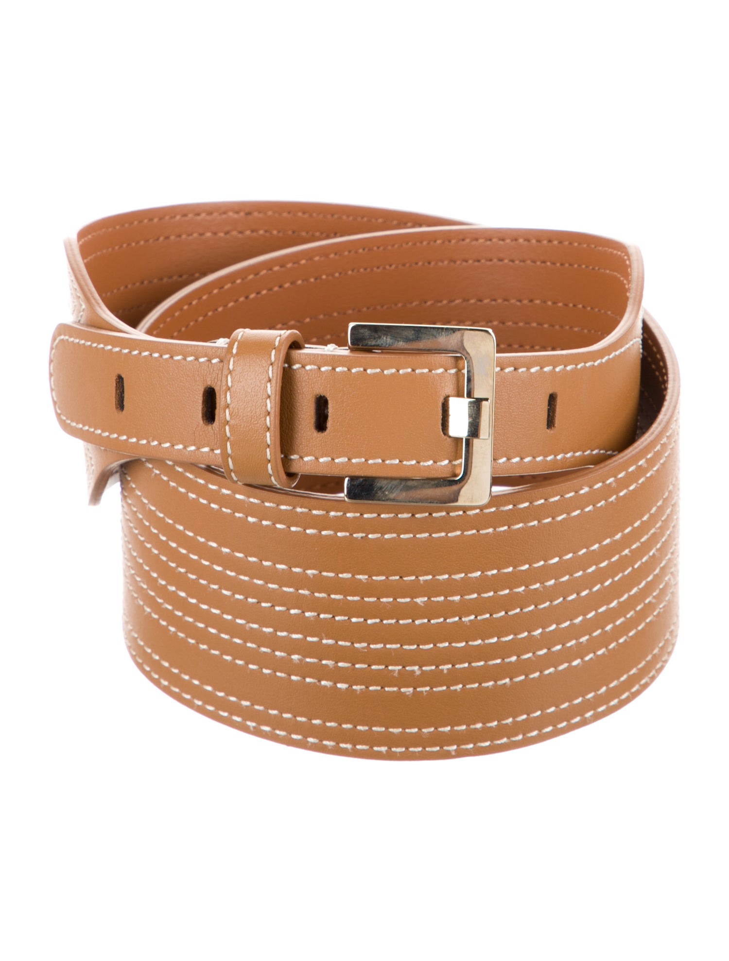 Veronica Beard Wide Leather Waist Belt