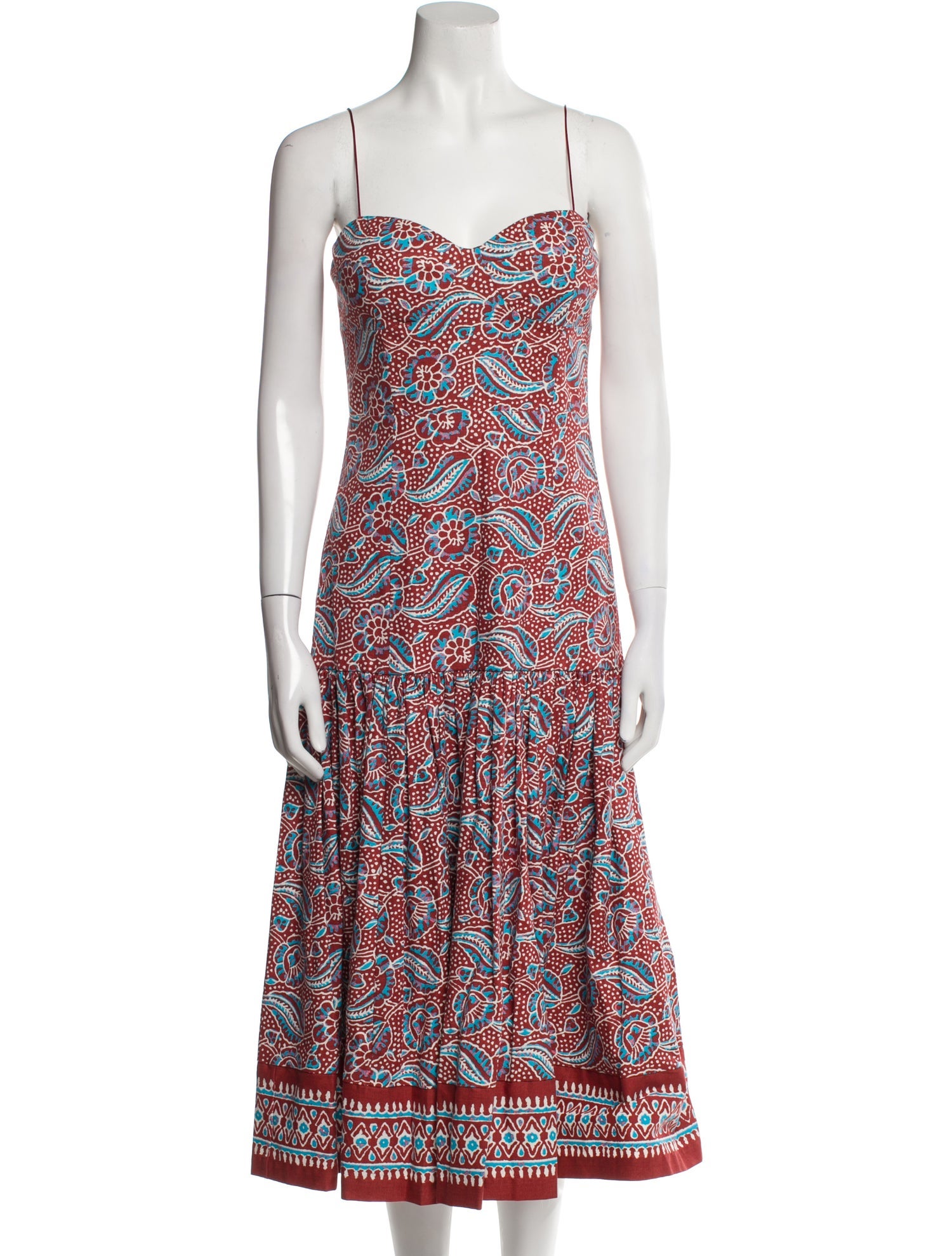Veronica Beard Printed Midi Length Dress w/ Tags