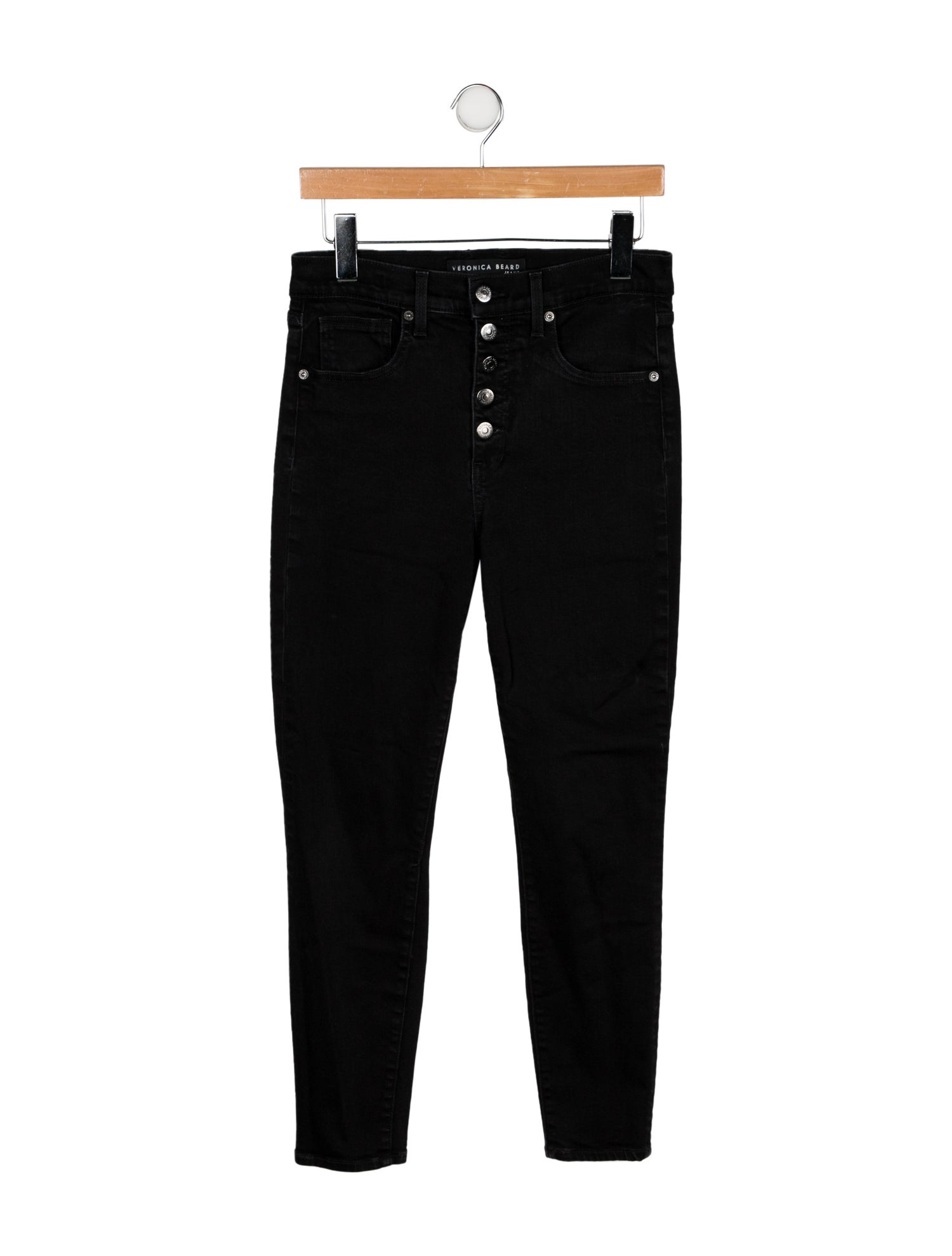 Veronica Beard Mid-Rise Skinny Leg Jeans