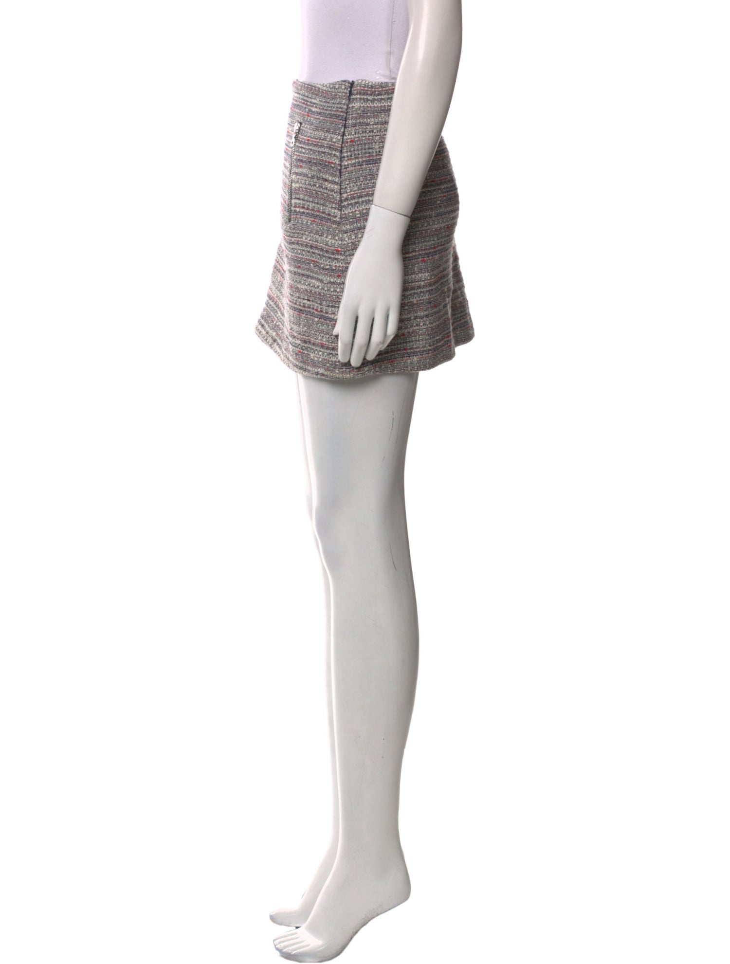 Veronica Beard Tweed Mini Skirt