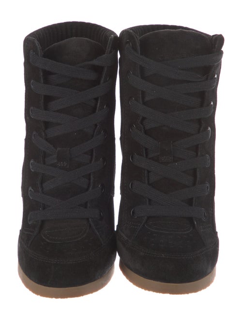 Veronica Beard Suede Lace-Up Boots