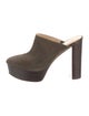 Veronica Beard Suede Mules
