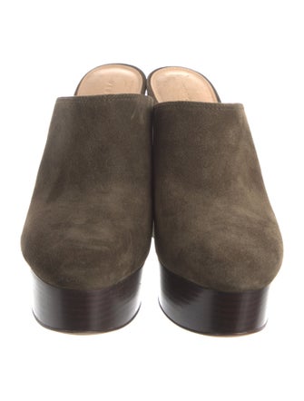 Veronica Beard Suede Mules