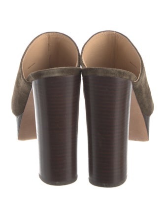 Veronica Beard Suede Mules