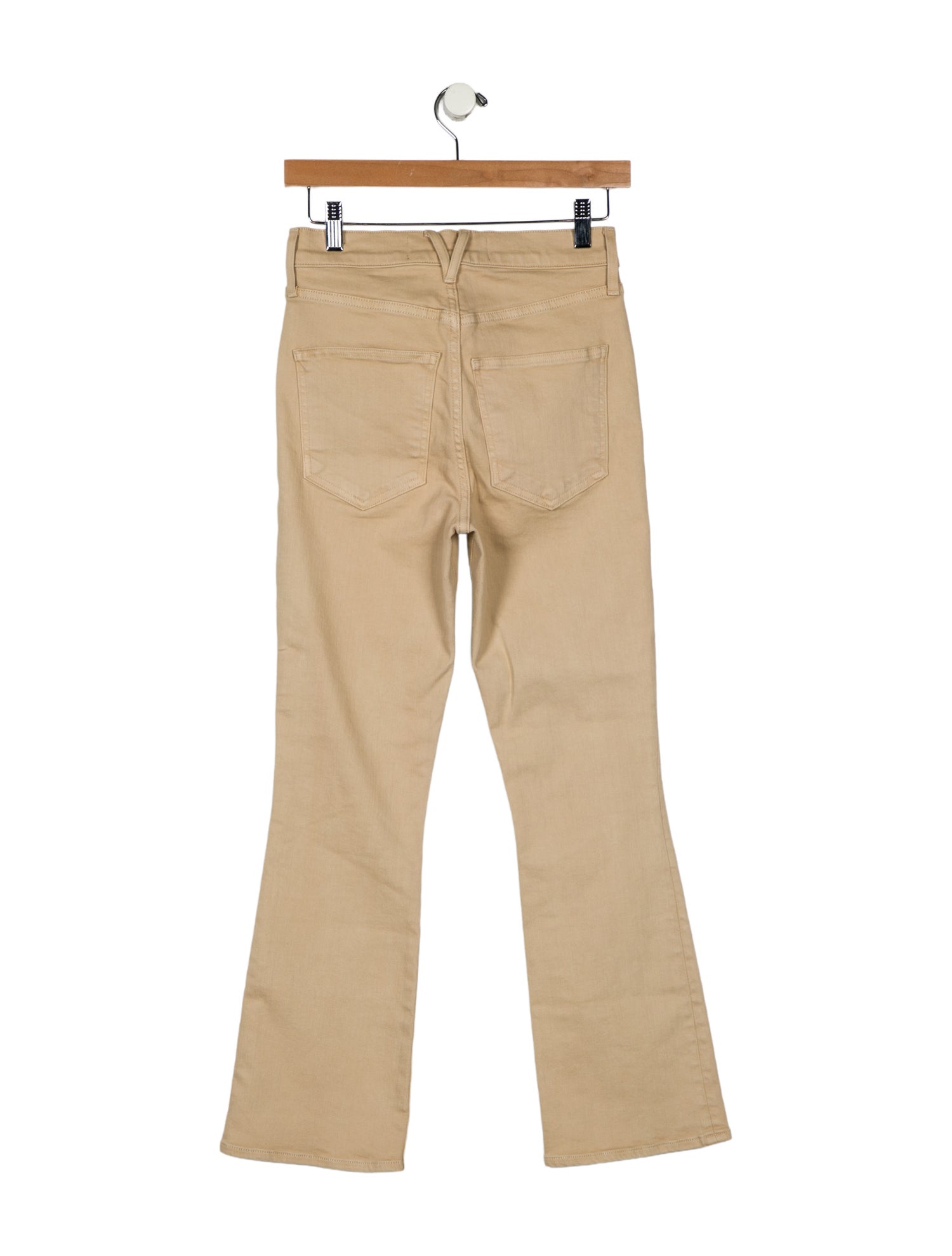 Veronica Beard High-Rise Straight Leg Jeans