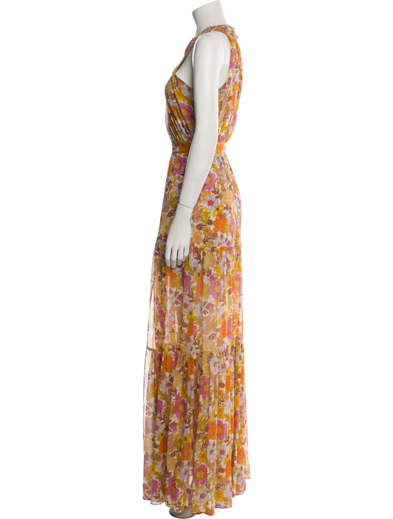 Veronica Beard Silk Long Dress