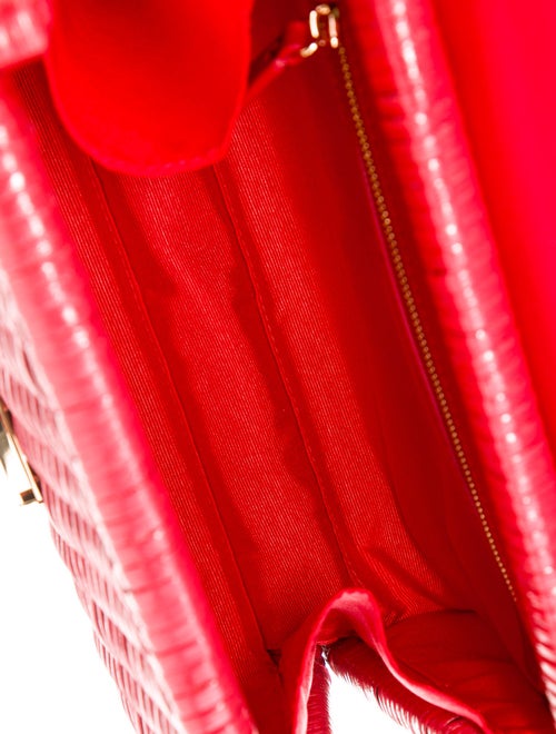 Veronica Beard Rattan Top Handle Bag