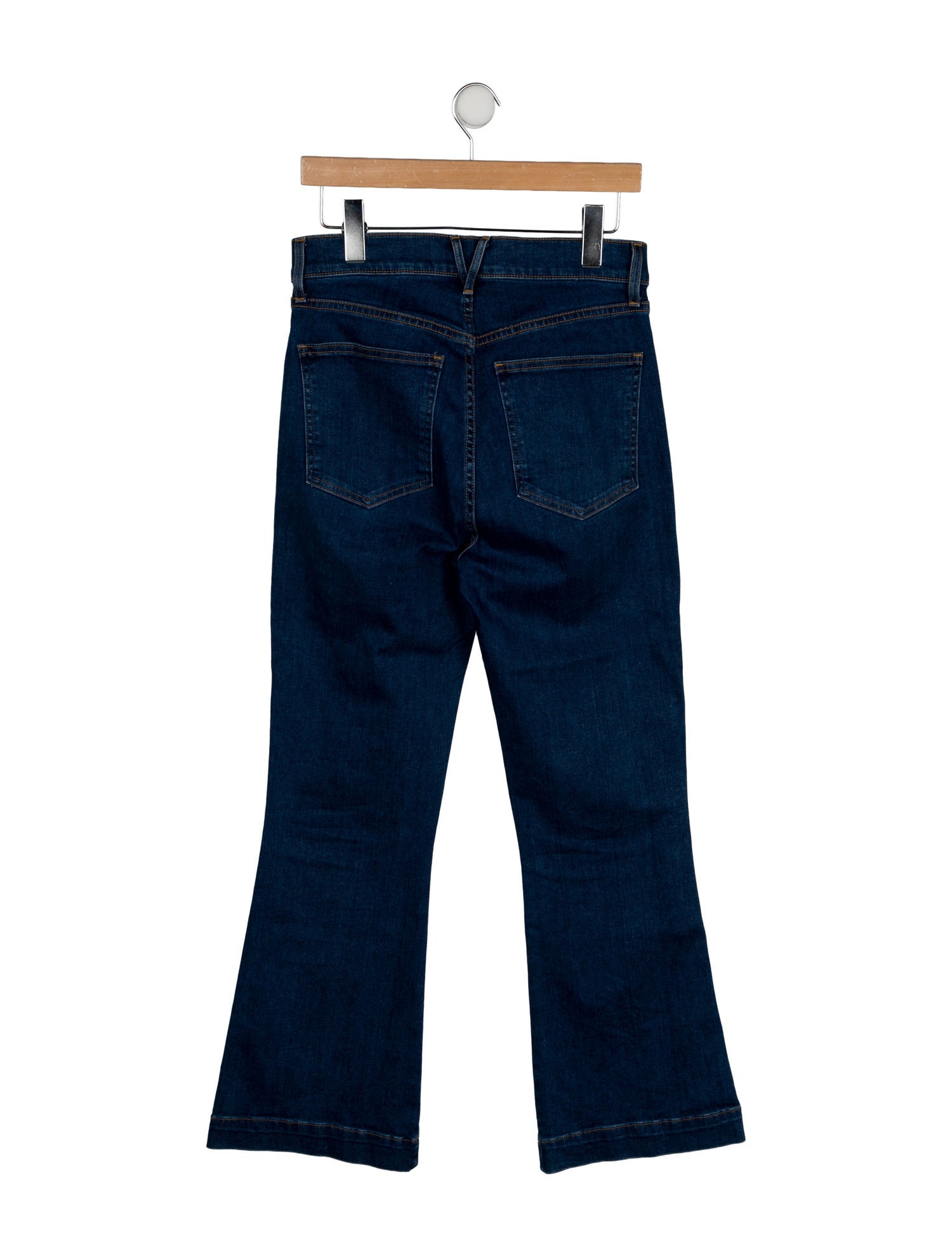 Veronica Beard High-Rise Wide Leg Jeans