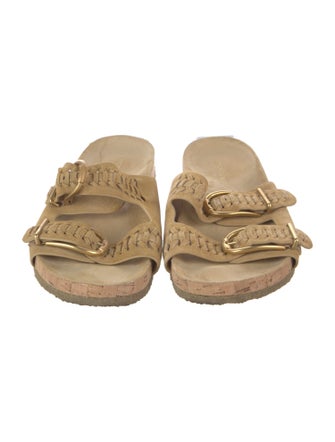 Veronica Beard Suede Slides