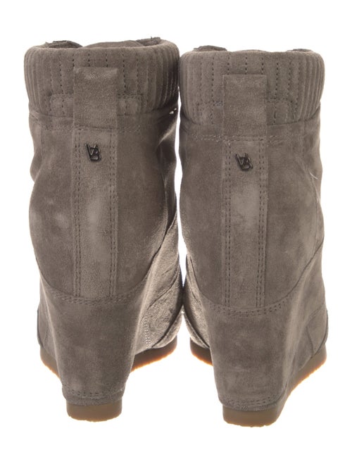 Veronica Beard Suede Lace-Up Boots