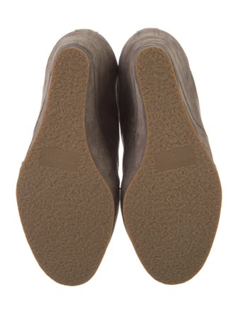 Veronica Beard Suede Lace-Up Boots