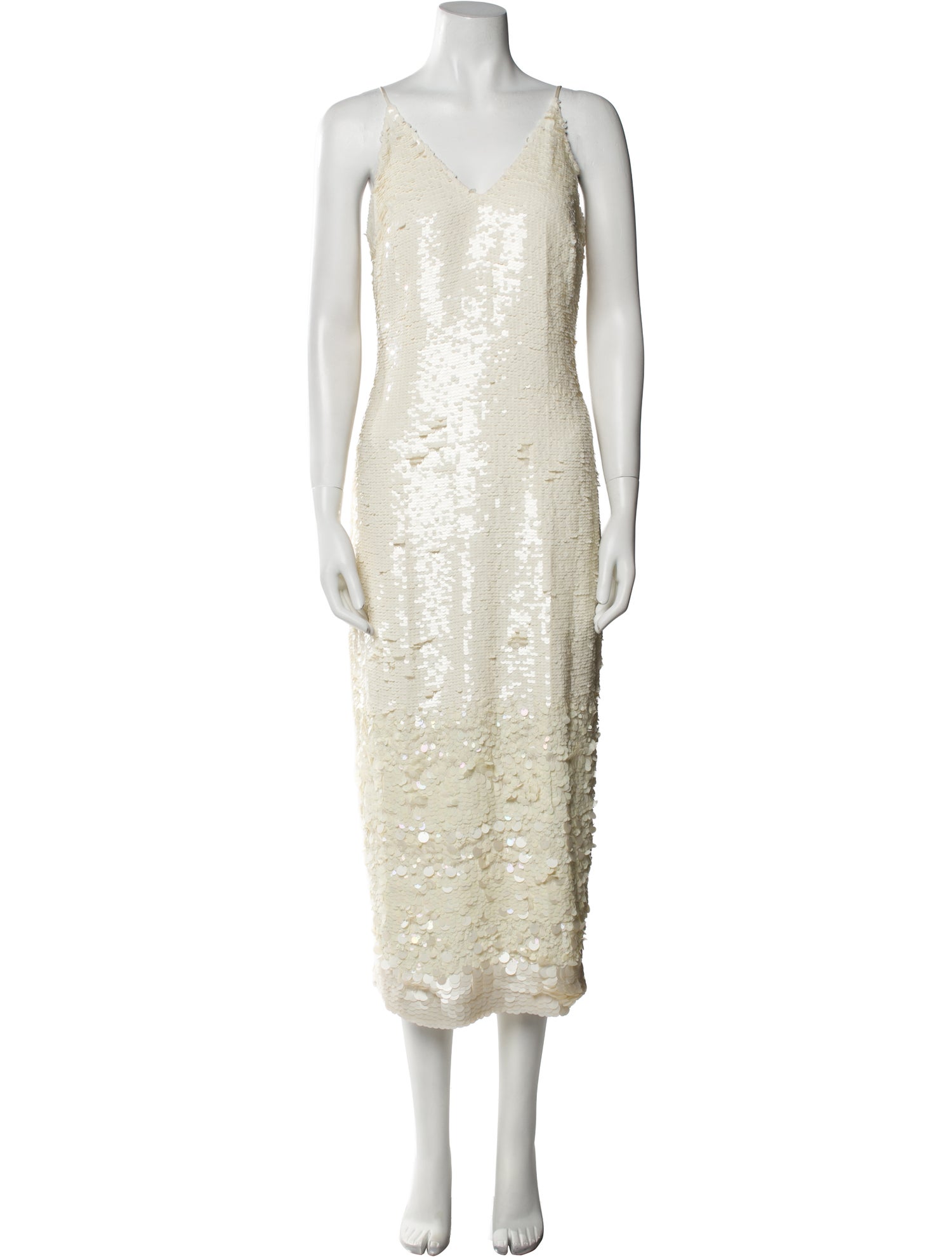 Veronica Beard V-Neck Long Dress