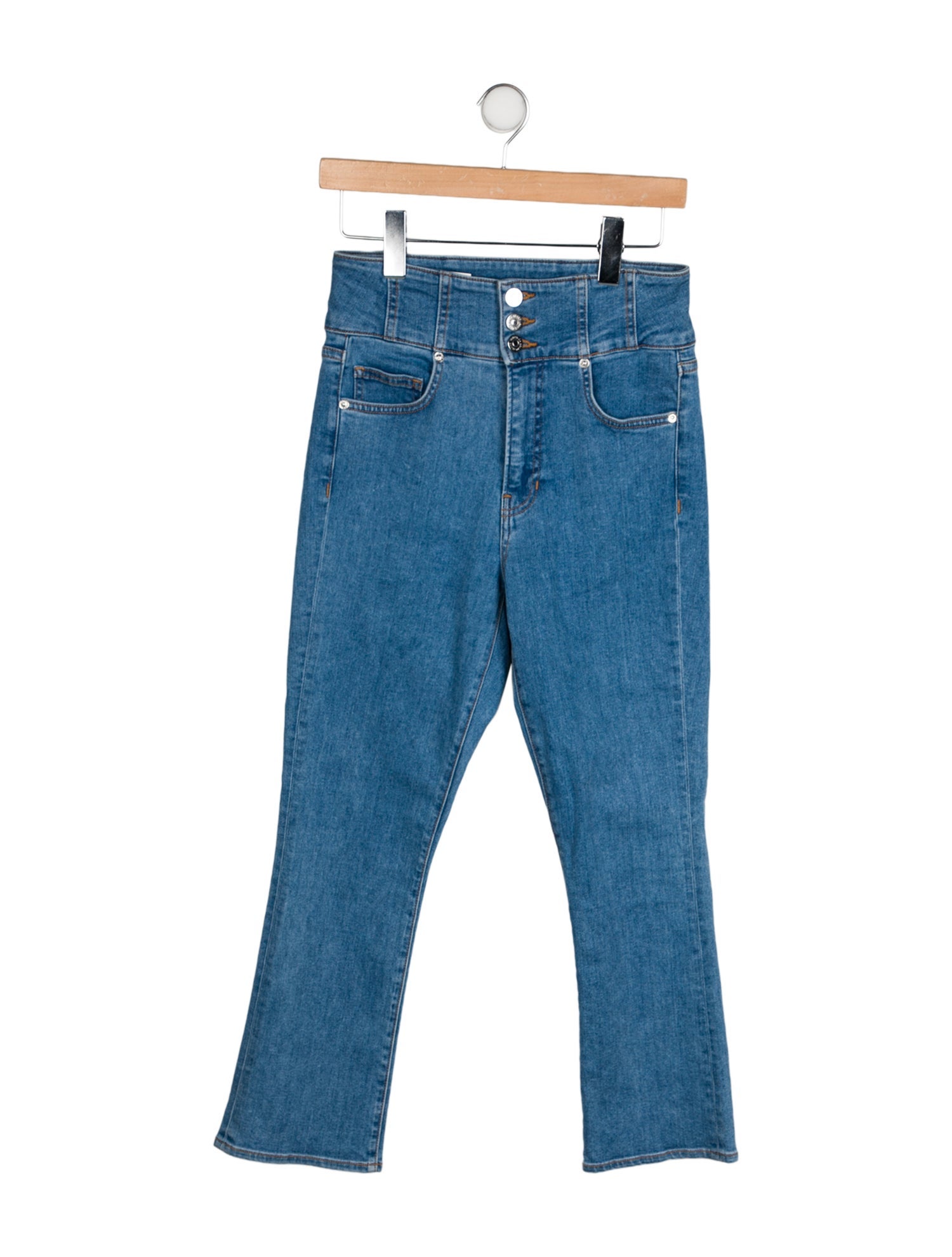 Veronica Beard High-Rise Straight Leg Jeans w/ Tags