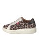 Veronica Beard Canvas Animal Print Sneakers