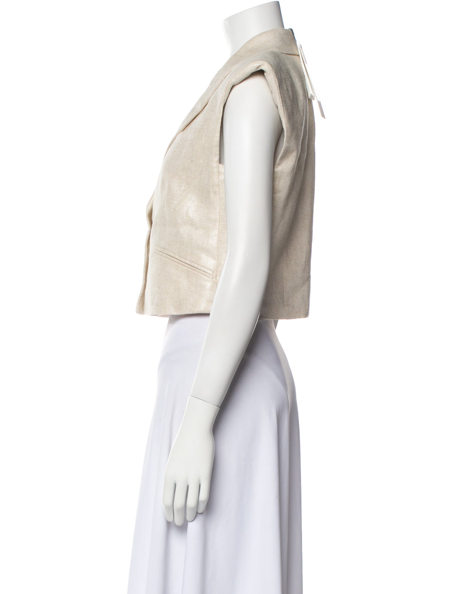 Veronica Beard Linen Vest w/ Tags