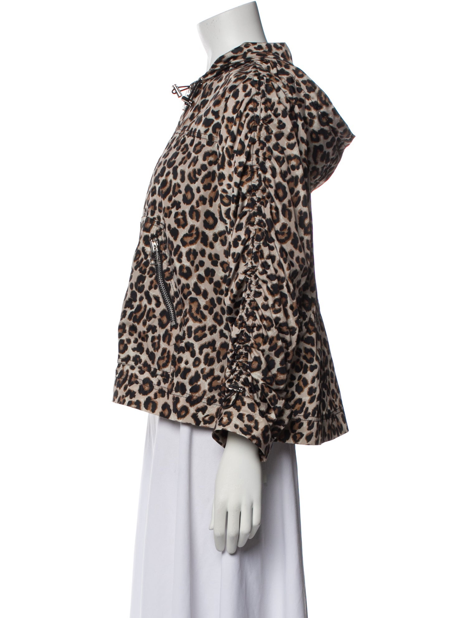 Veronica Beard Animal Print Evening Jacket