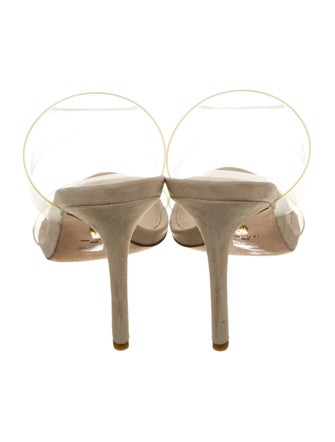 Veronica Beard PVC Slides