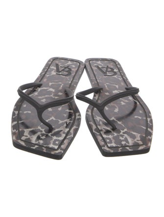 Veronica Beard Rubber Printed Slides