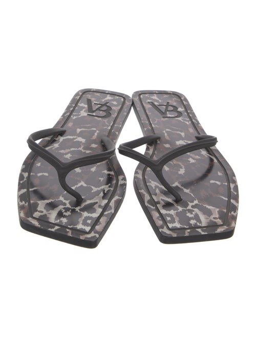 Veronica Beard Rubber Printed Slides