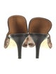Veronica Beard Ponyhair Animal Print Mules