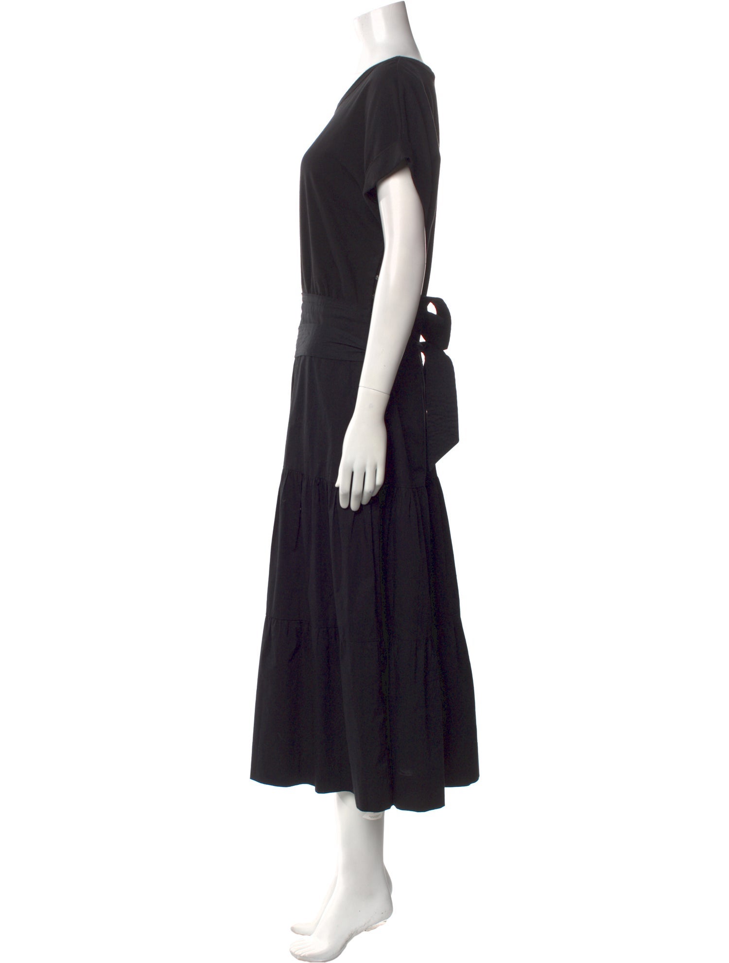 Veronica Beard Crew Neck Long Dress