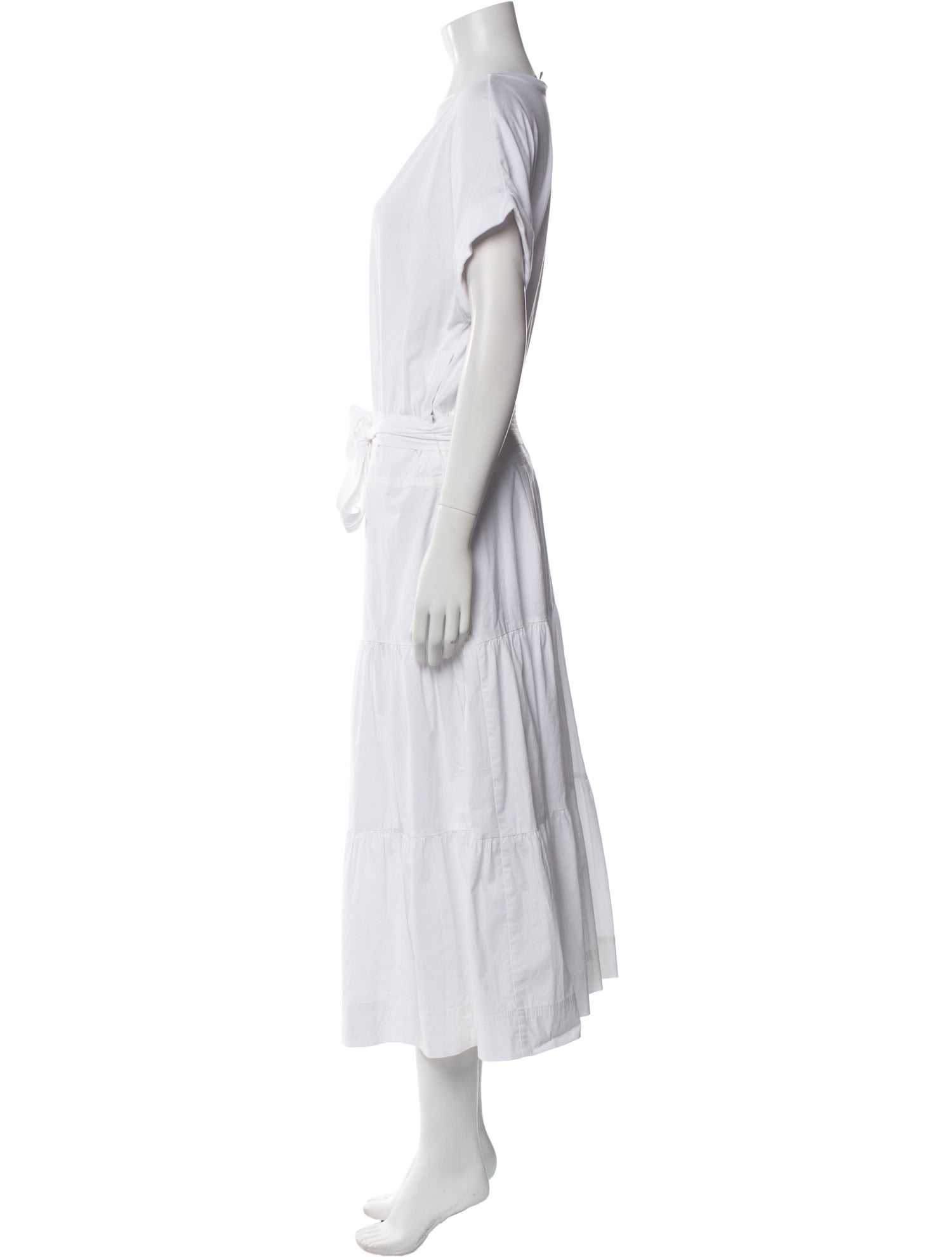 Veronica Beard Scoop Neck Long Dress