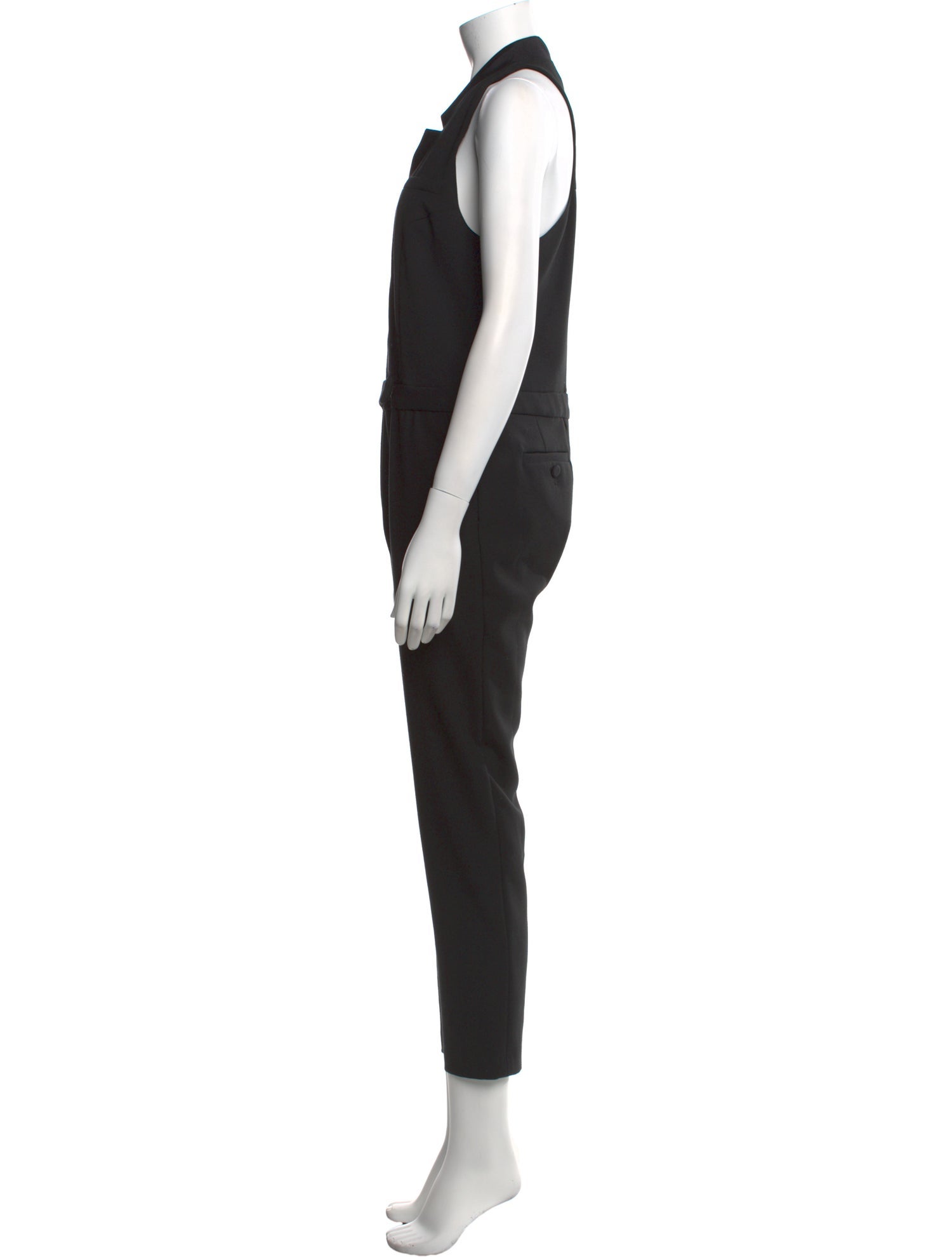 Veronica Beard V-Neck Jumpsuit