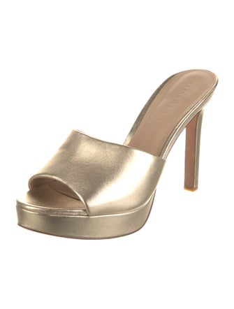 Veronica Beard Leather Slides