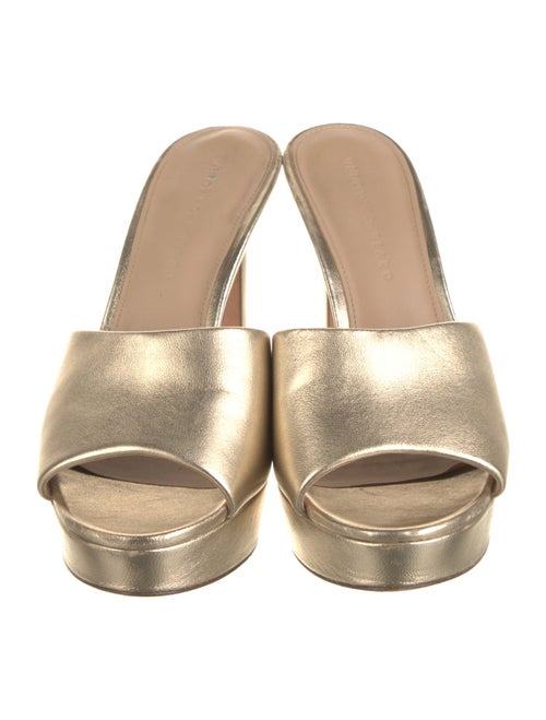 Veronica Beard Leather Slides