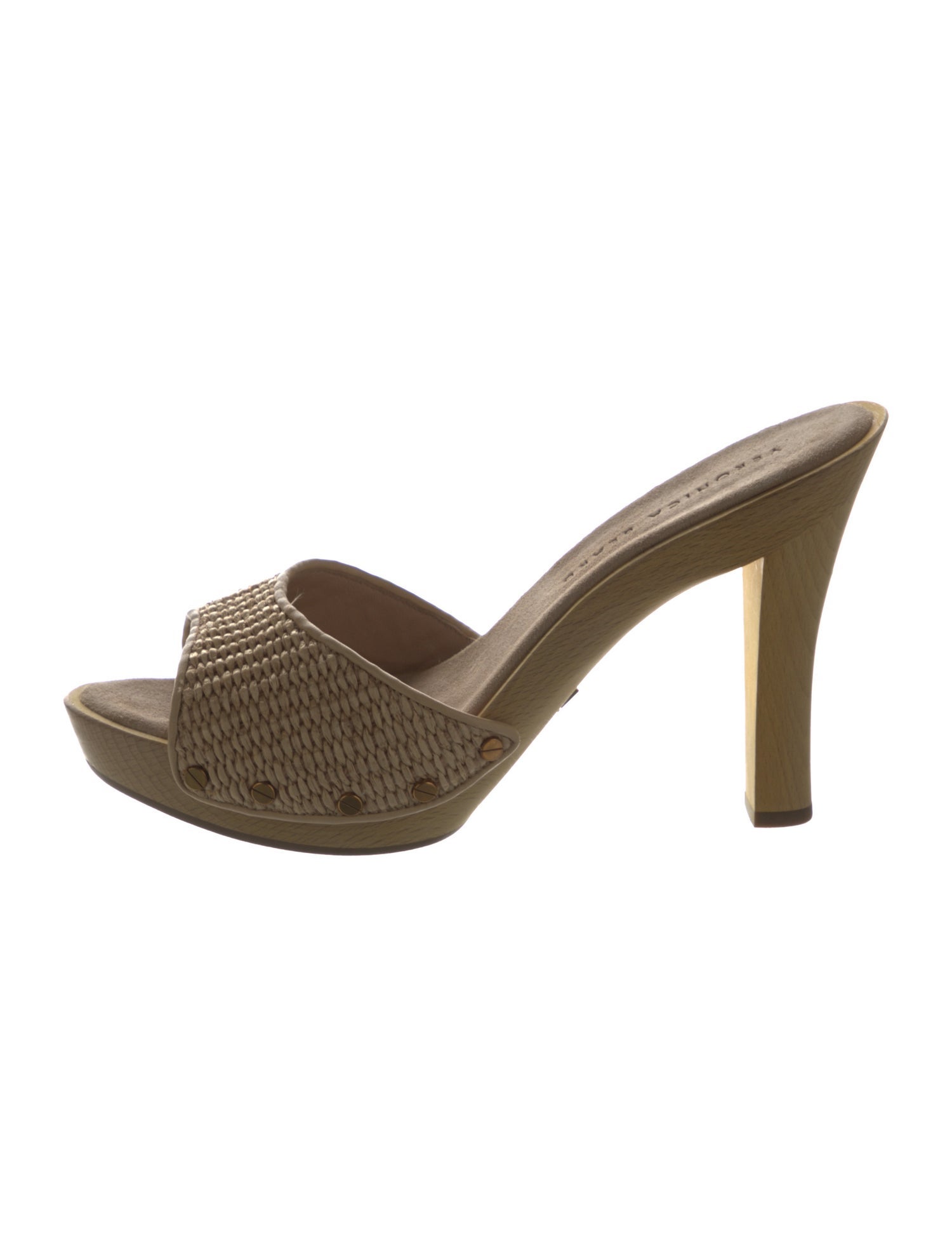 Veronica Beard Raffia Slides