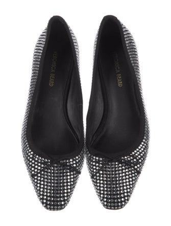 Veronica Beard Suede Printed Pumps