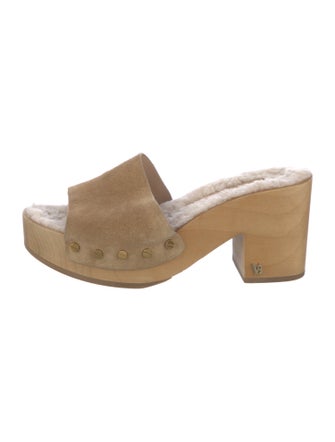 Veronica Beard Suede Slides