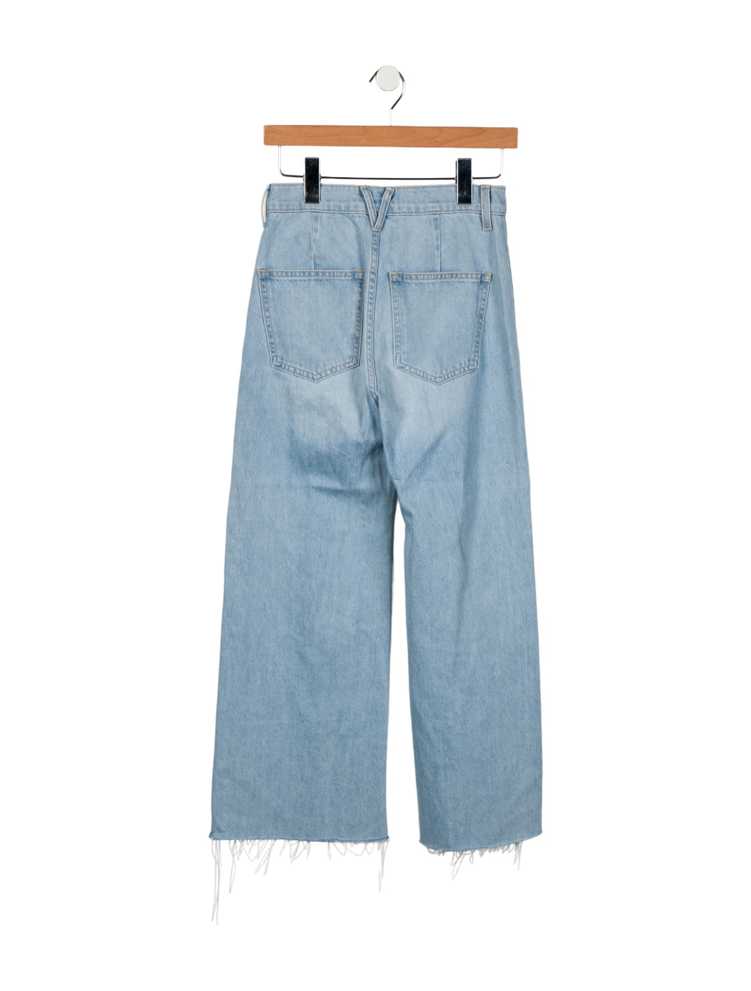 Veronica Beard High-Rise Wide Leg Jeans